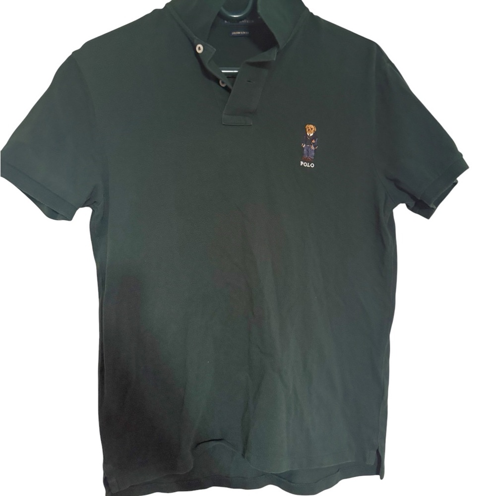 Polo by Ralph Lauren Men's Green Polo Shirt